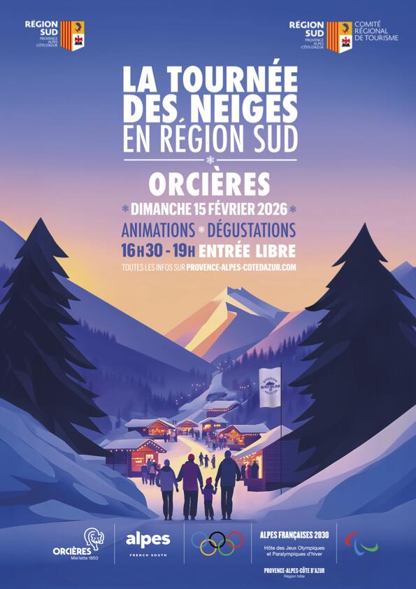 La tournée des neiges - Région Sud !_Orcières