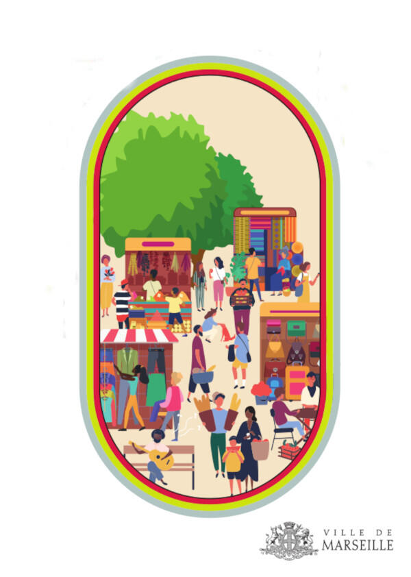 Marché de la Plaine - Ville de Marseille