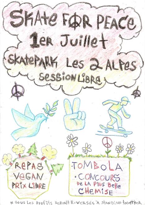 Skate for Peace_Les Deux Alpes