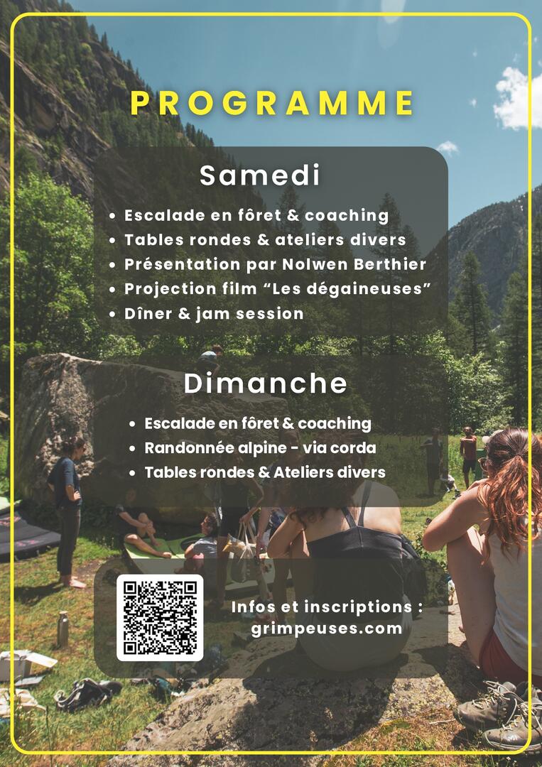 GRIMPEUSES : L'ÉVÉNEMENT D'ESCALADE AU FÉMININ_Vallouise-Pelvoux