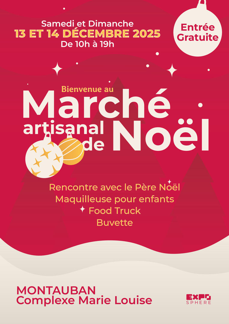 Marché artisanal de Noël Montauban