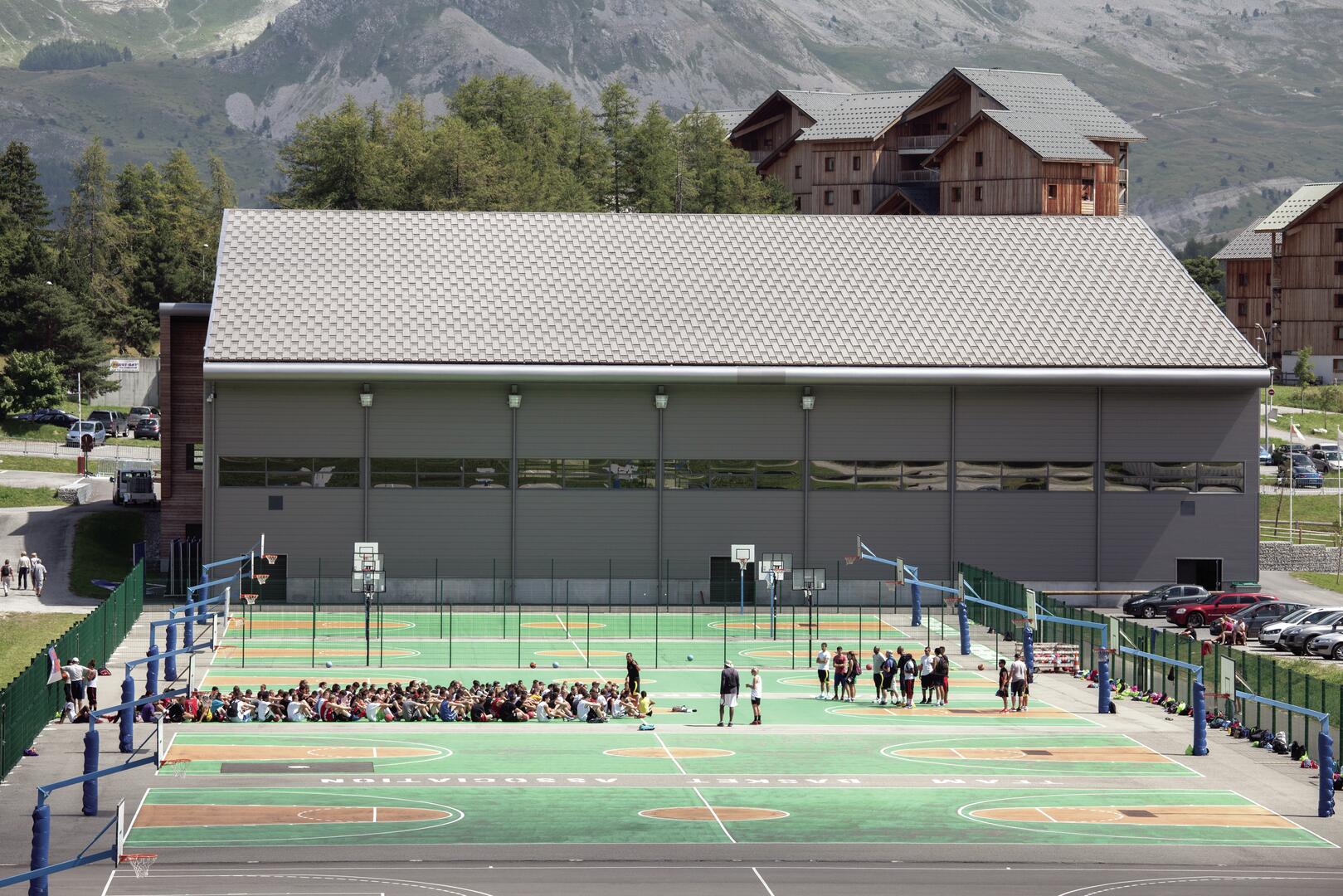Terrains de basket Superdévoluy