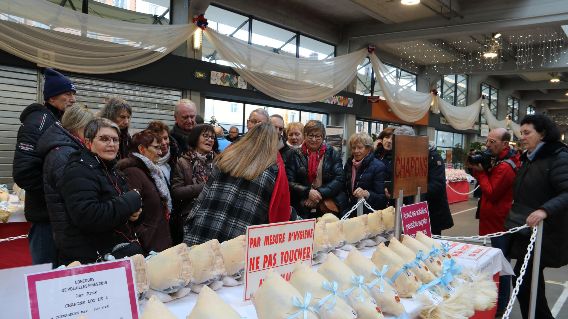En visite sur l'exposition