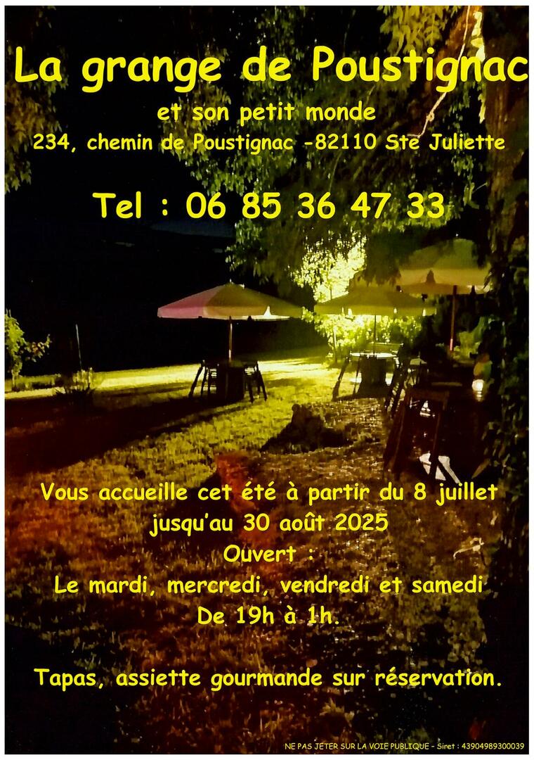 La Grange de Poustignac et son petit monde_Sainte-Juliette