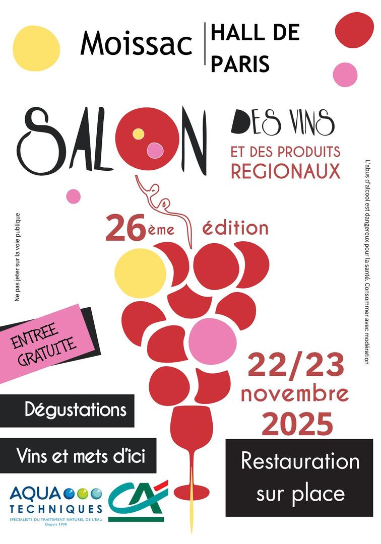 26ème Salon des vins et produits régionaux_Moissac