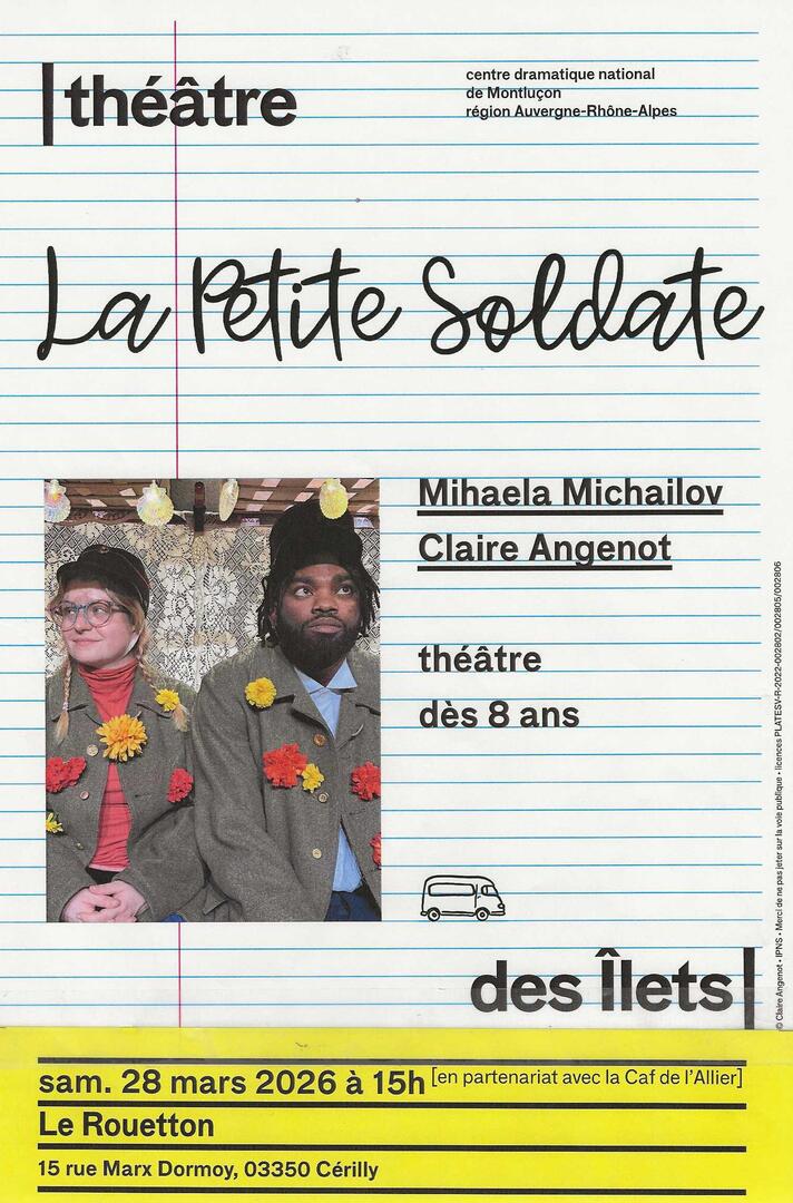 Théâtre la petite soldate_Cérilly