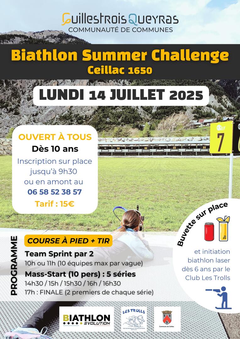 Biathlon summer challenge_Ceillac