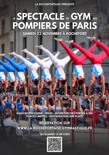 Spectacle de gym des pompiers de Paris_Rochefort