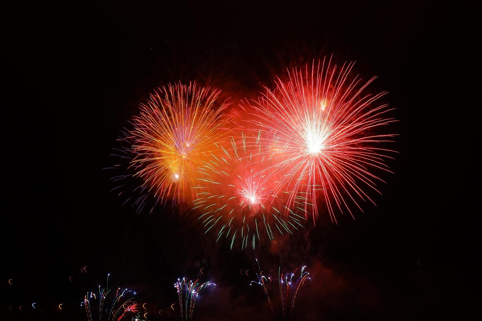 Feu d'artifice_La Chapelle-en-Valgaudémar