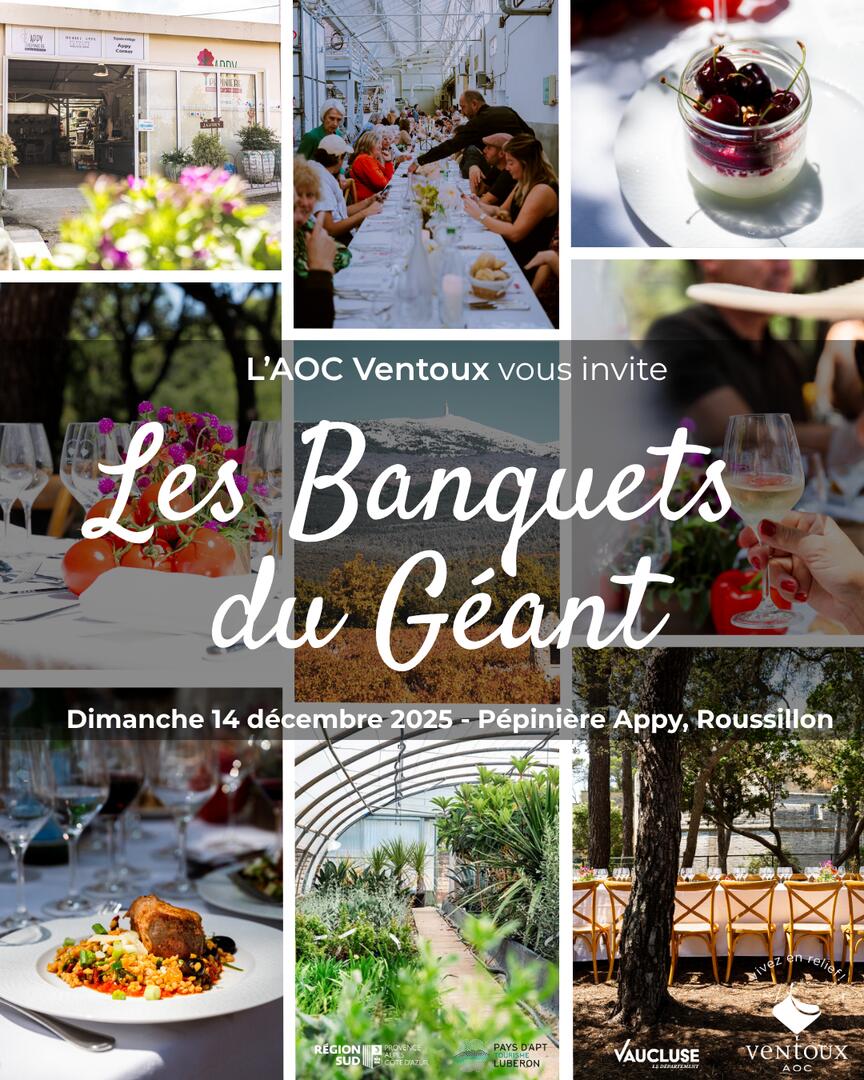 Les Banquets du Géant - Édition de Noël à la Pépinière Appy_Roussillon