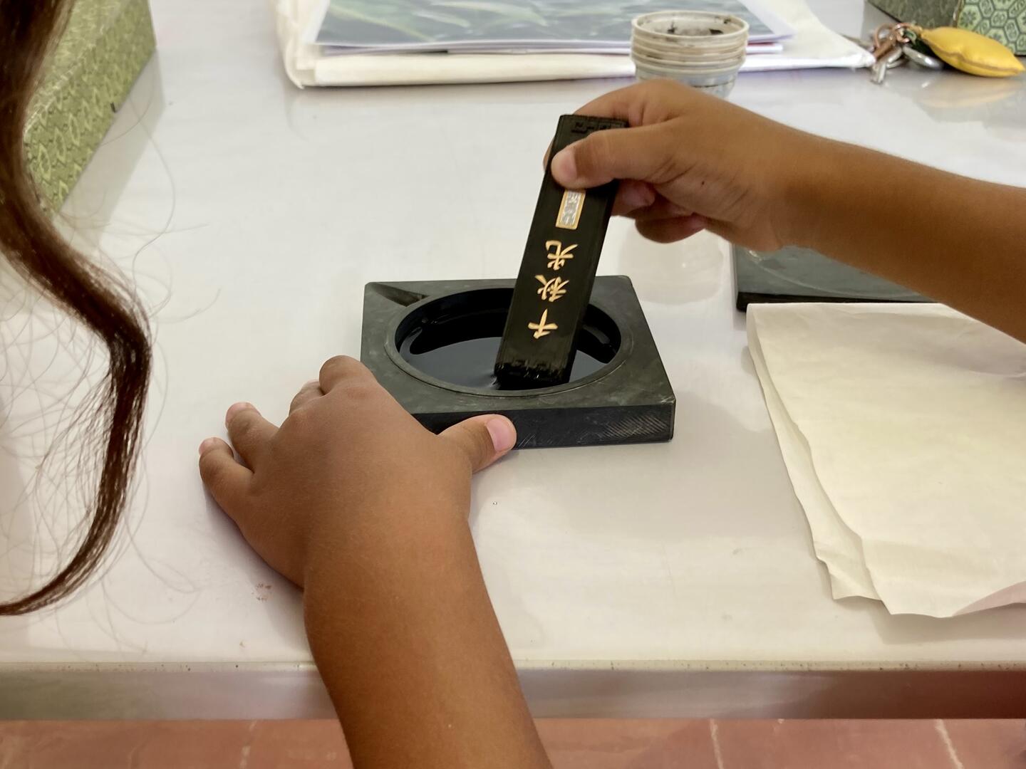 atelier encre de Chine