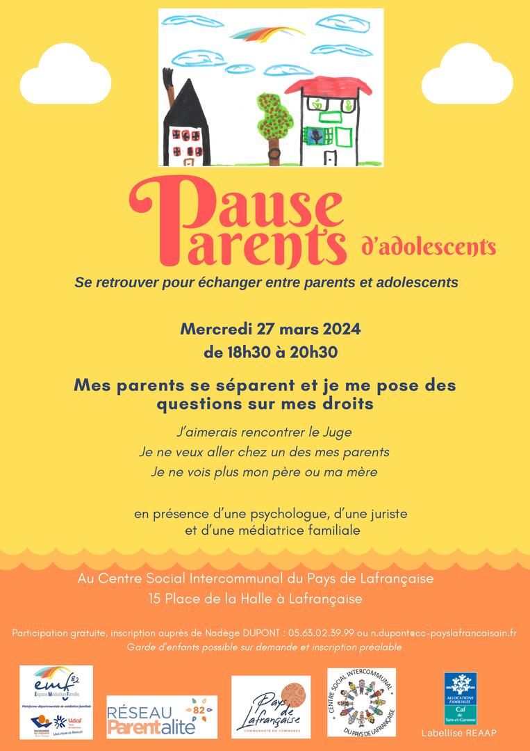 Pause parents d'ados