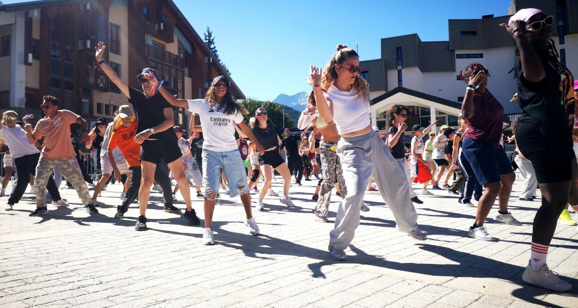 Moves on the top_Les Deux Alpes