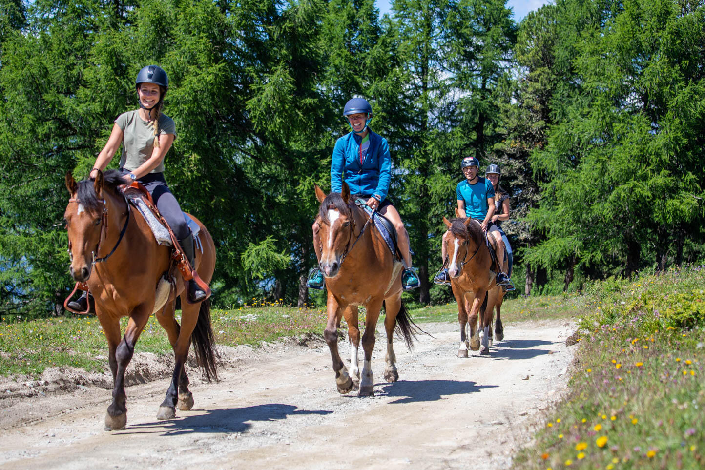 Balade à cheval et assiette du terroir