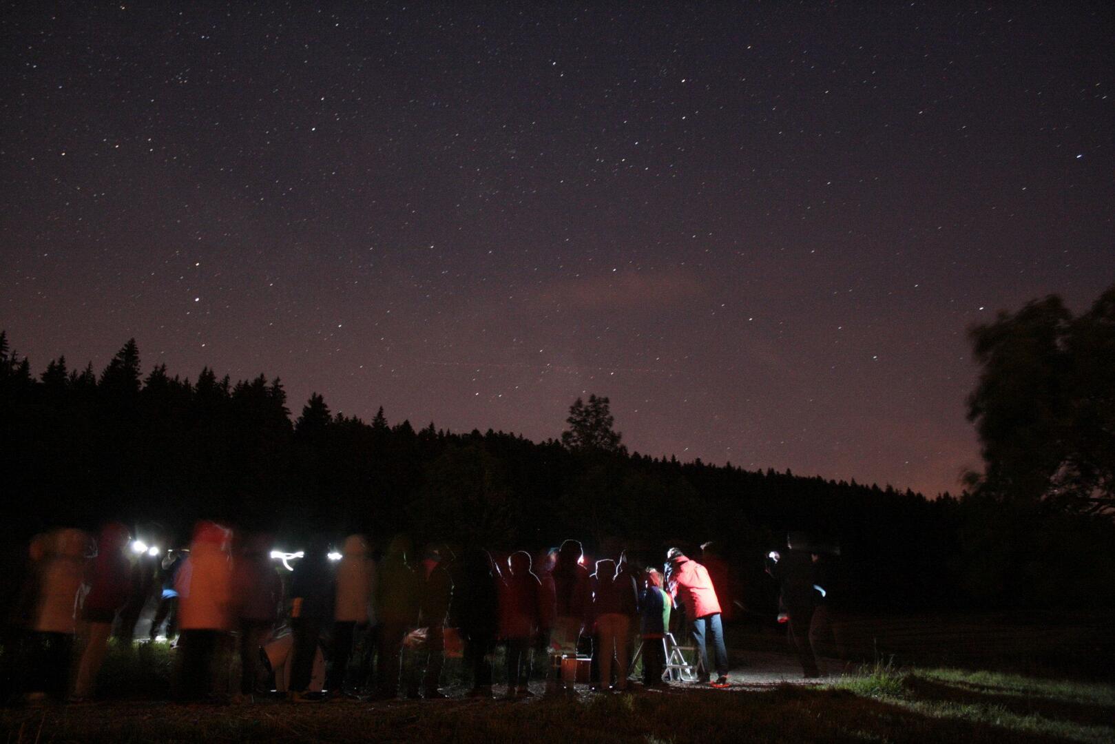 Observation des étoiles_Oz-en-Oisans
