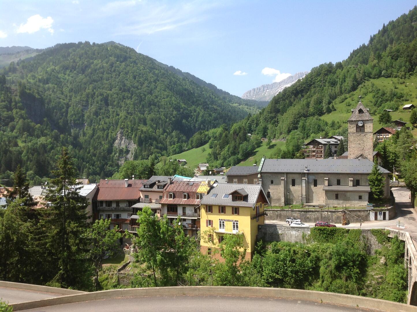Le village de Flumet