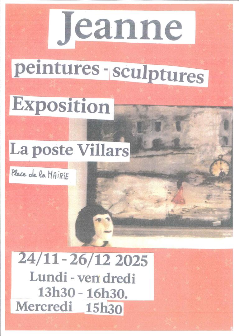 Jeanne expo_Villars