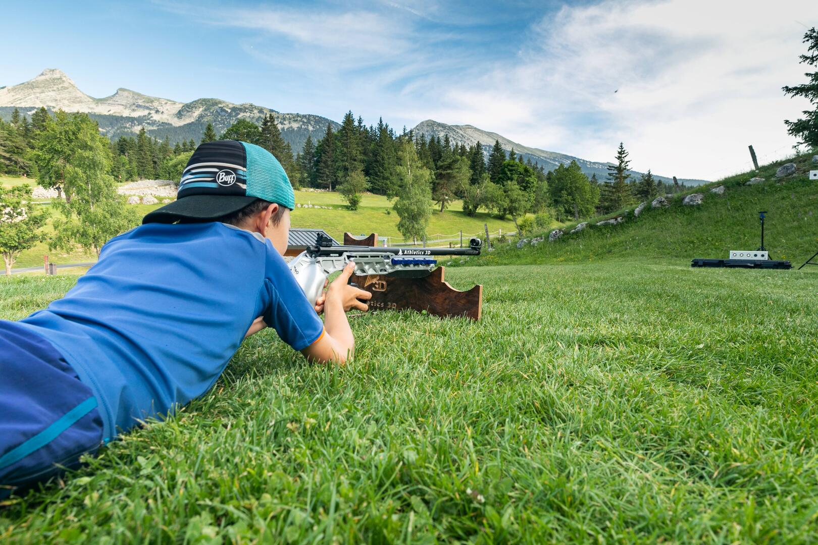 Biathlon laser training