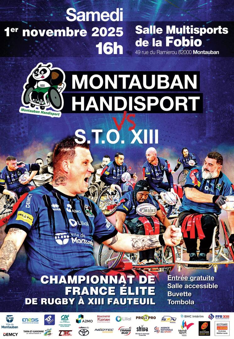 Match - Rugby à XIII fauteuil_Montauban