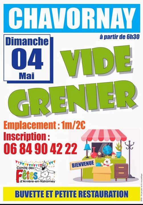 Vide grenier à Chavornay_Arvière-en-Valromey