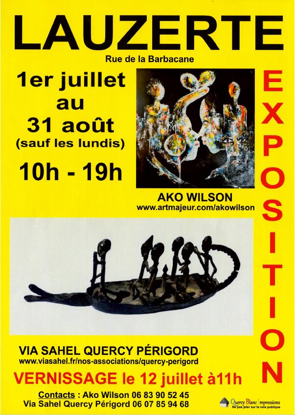 Exposition Ako Wilson_Lauzerte