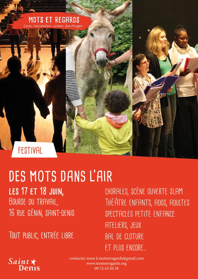 des mots dans l'air