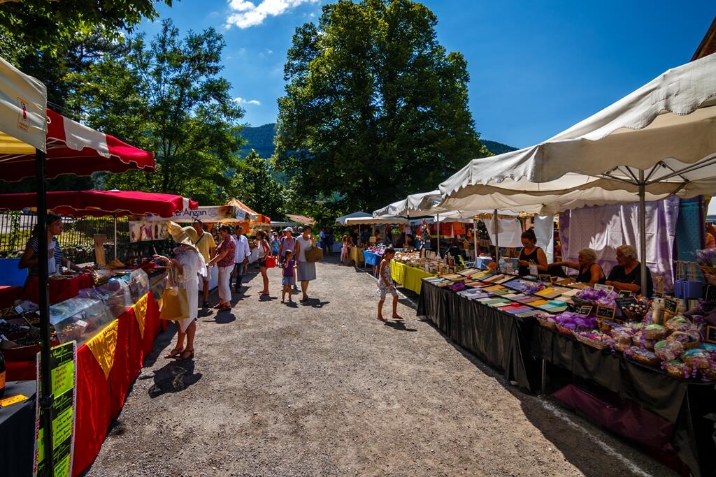 Marché à Barrême