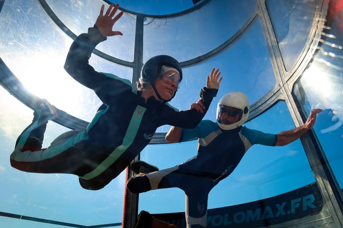 Simulateur de chute libre adulte