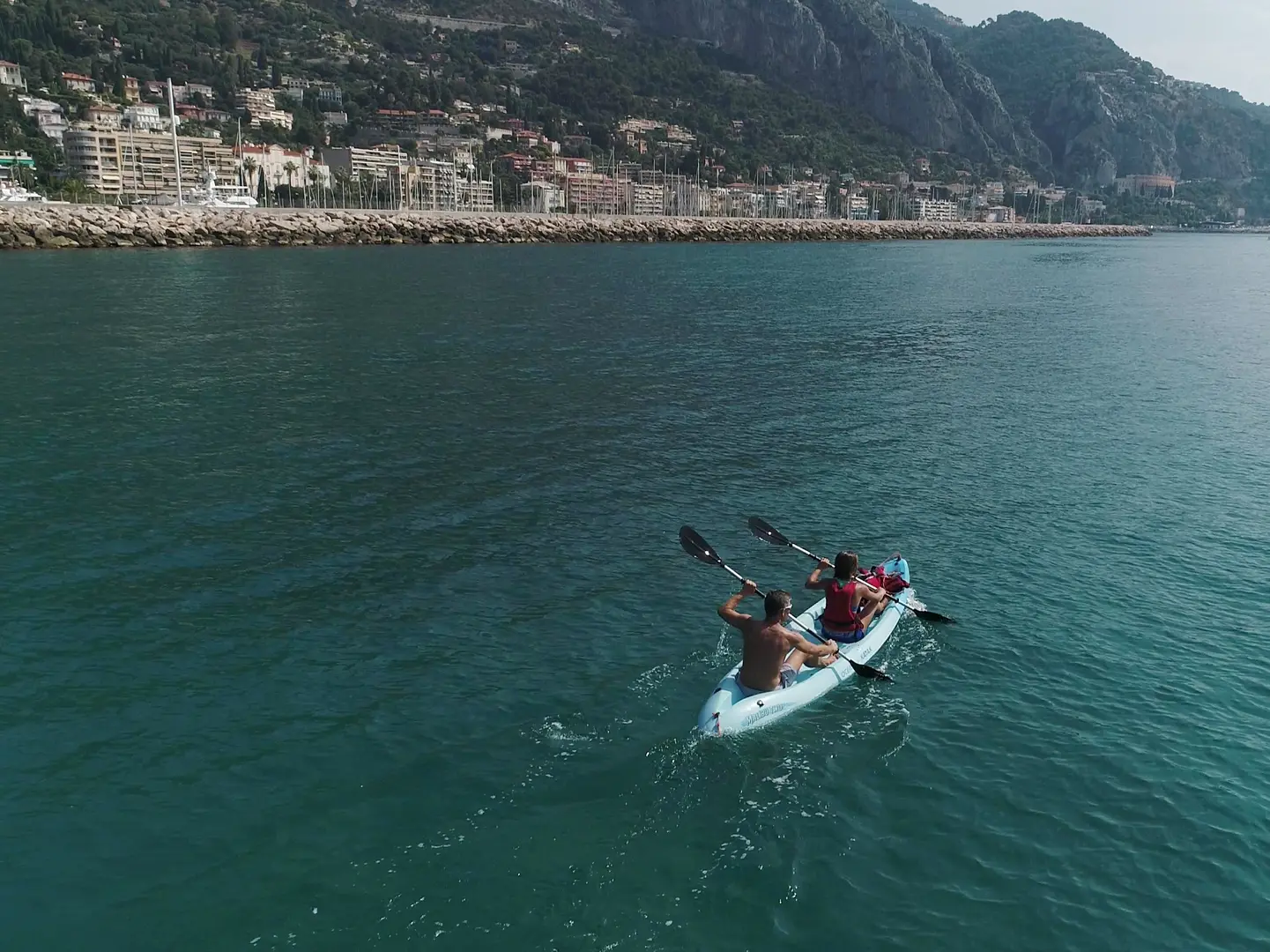 Un’ora di kayak da mare (Menton) L'ufficio del Turismo Mentone