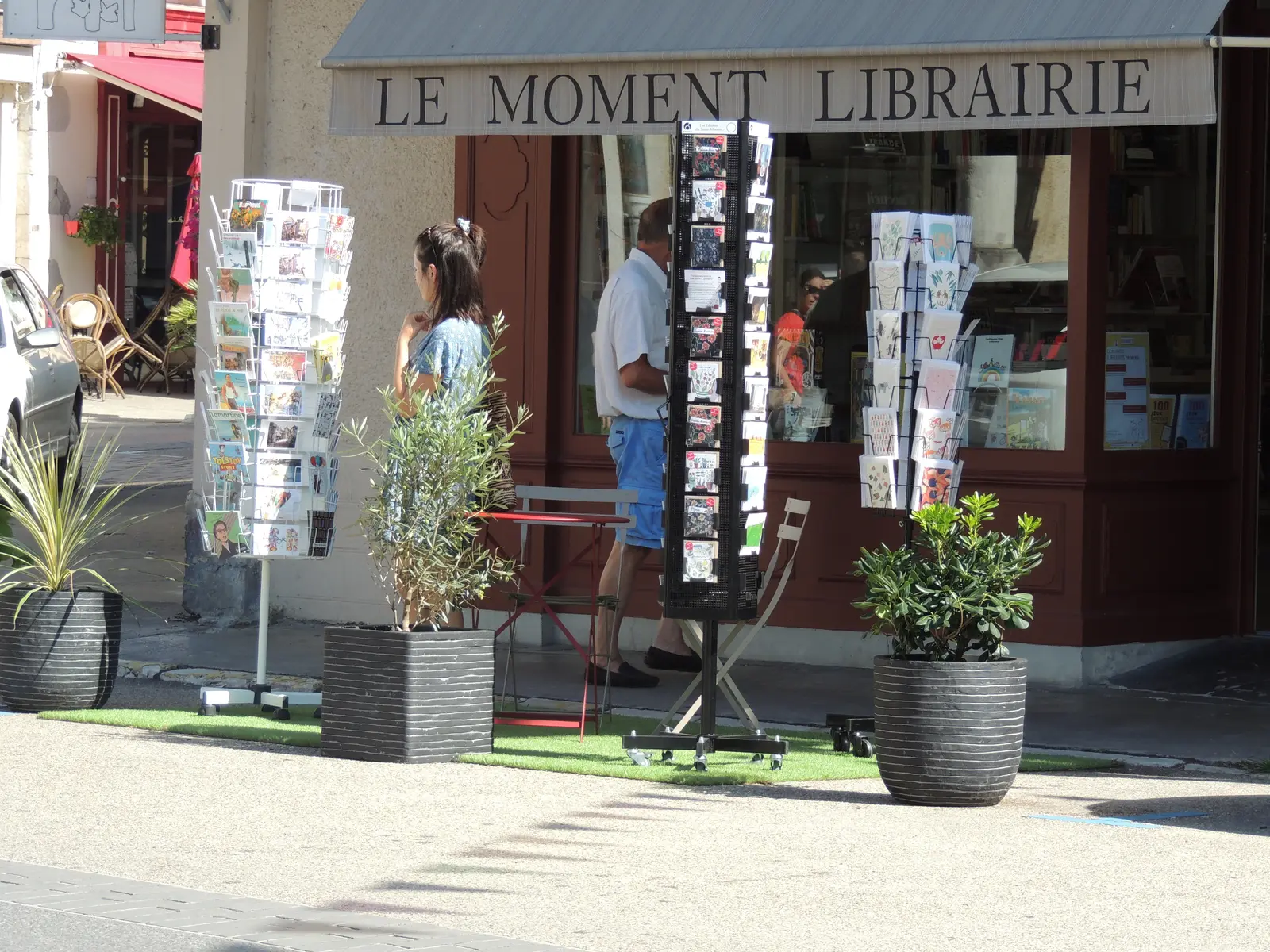 Le moment librairie