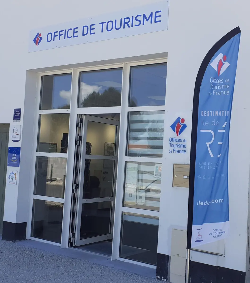 Façade du Bureau d'accueil de La Couarde-sur-Mer