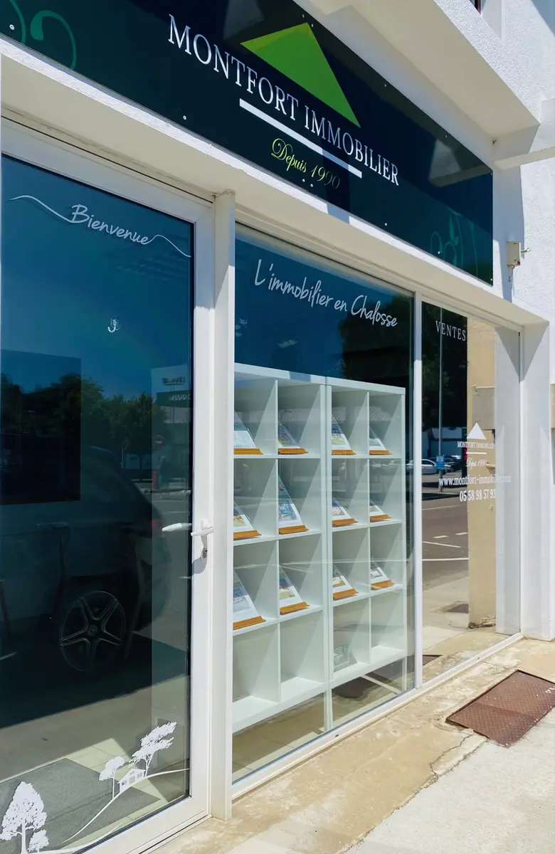 Vitrine Montfort immobilier