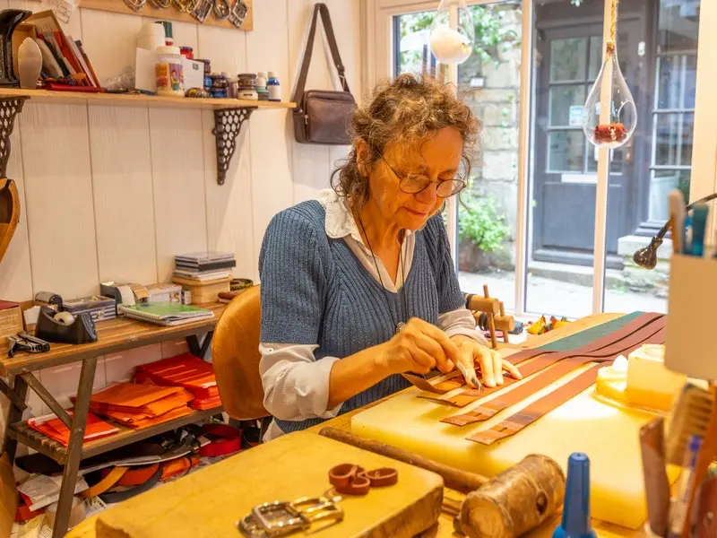 Atelier Mélisande - Artisans d'art - Cuir - Josselin - Morbihan - Bretagne