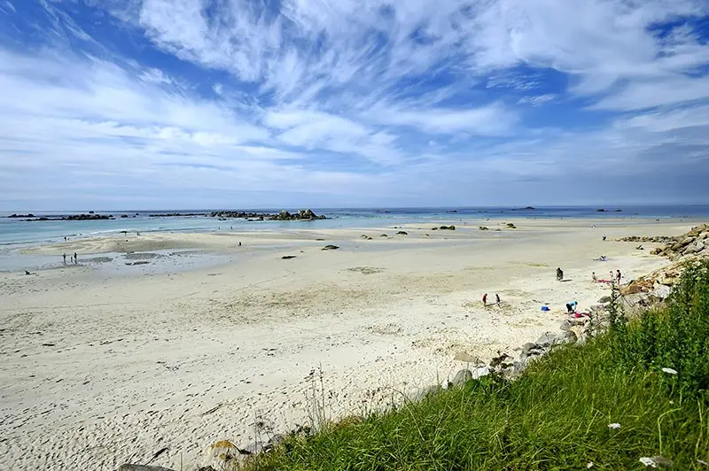 Plage de Kerfissien à Cléder