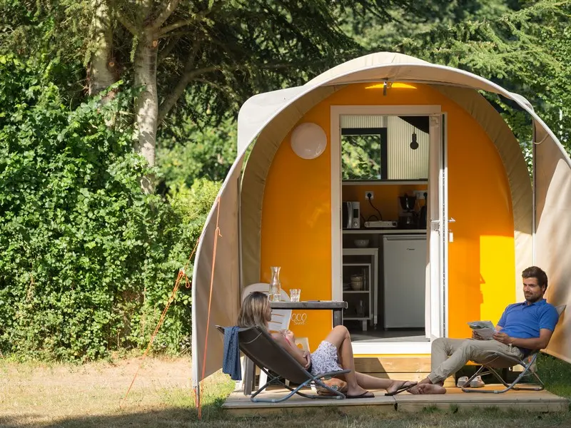 Coco Duo - Hébergements insolites - Camping des Cerisiers - Guillac - Morbihan - Bretagne