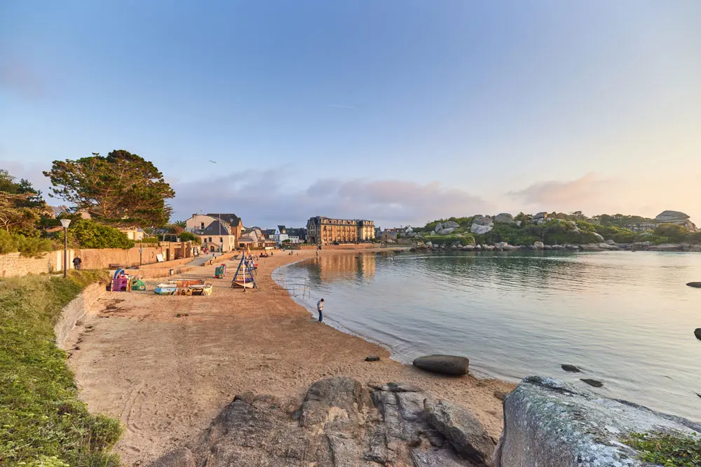 Plage de Saint-Guirec, Ploumanac'h