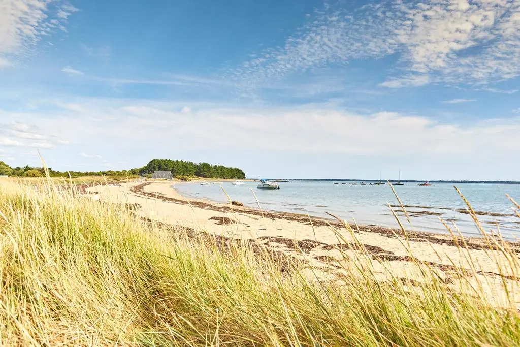 Plage Rudevent-Bilhervé-Ile d'Arz-Golfe-du-Morbihan-Bretagne sud