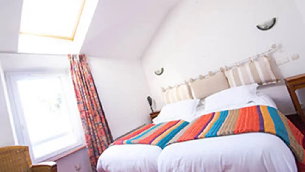 Bretagne Sud_Morbihan_Belle-île_Le Palais_hôtel Le Saint Amant_2 étoiles_chambre twin