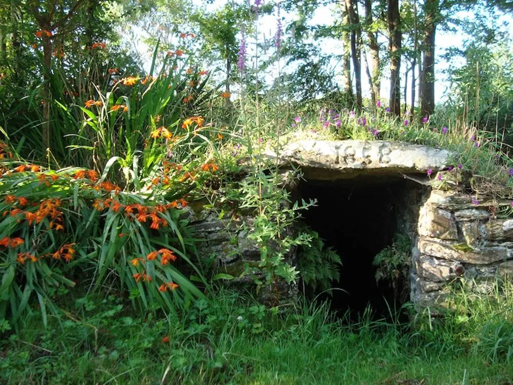 Jardin du théâtre du bord du champ