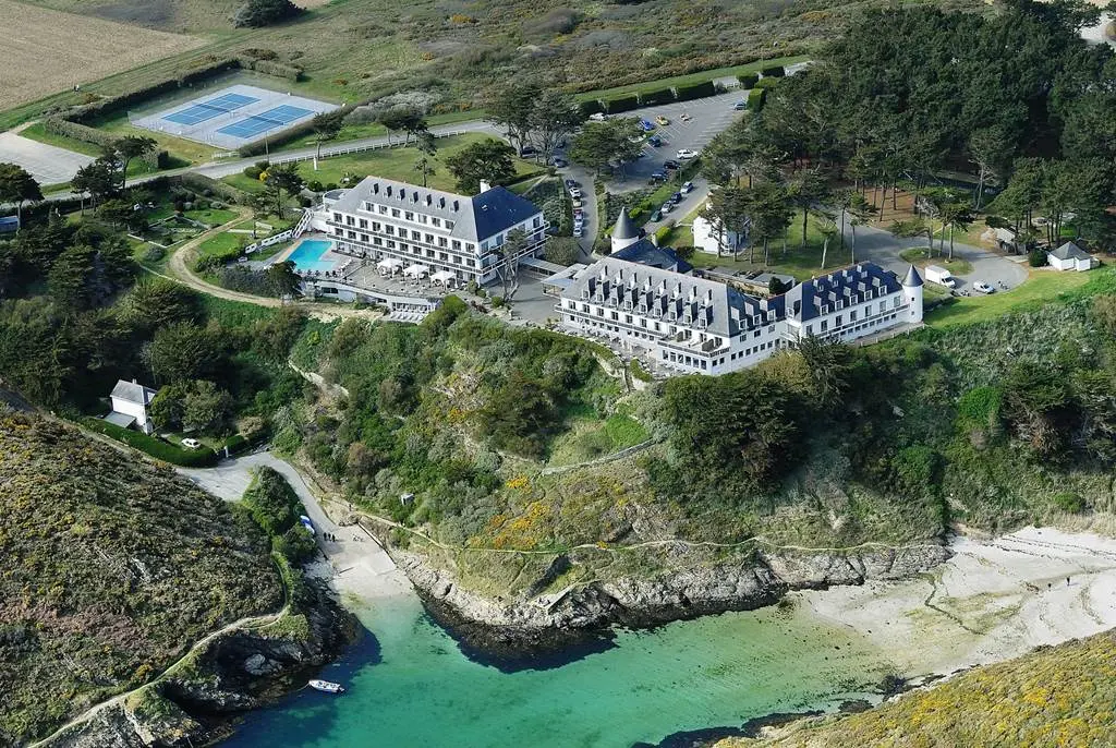 Hotel Castel clara - Vue aérienne - Belle ile morbihan bretagne sud