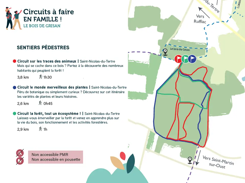 circuits bois de grisan