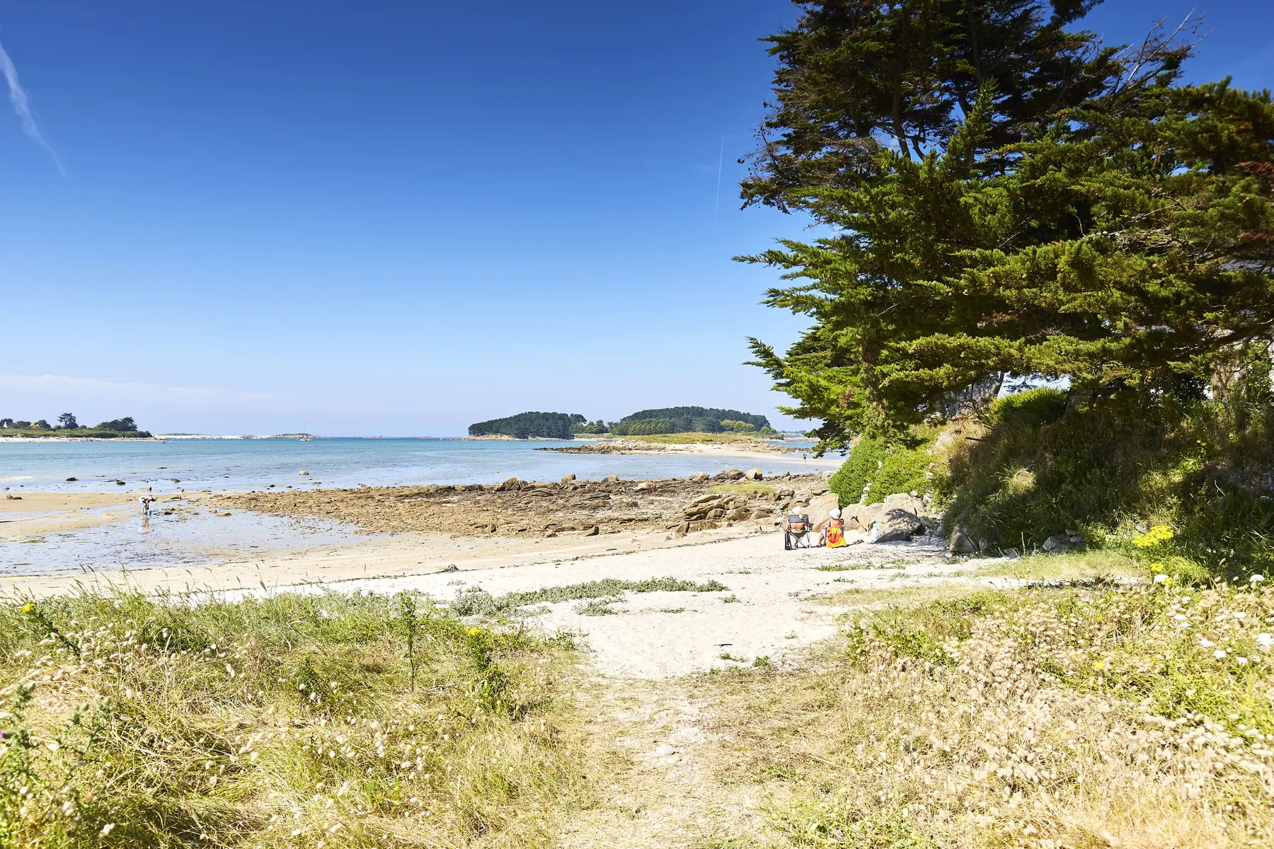 Plage du monton Trébeurden