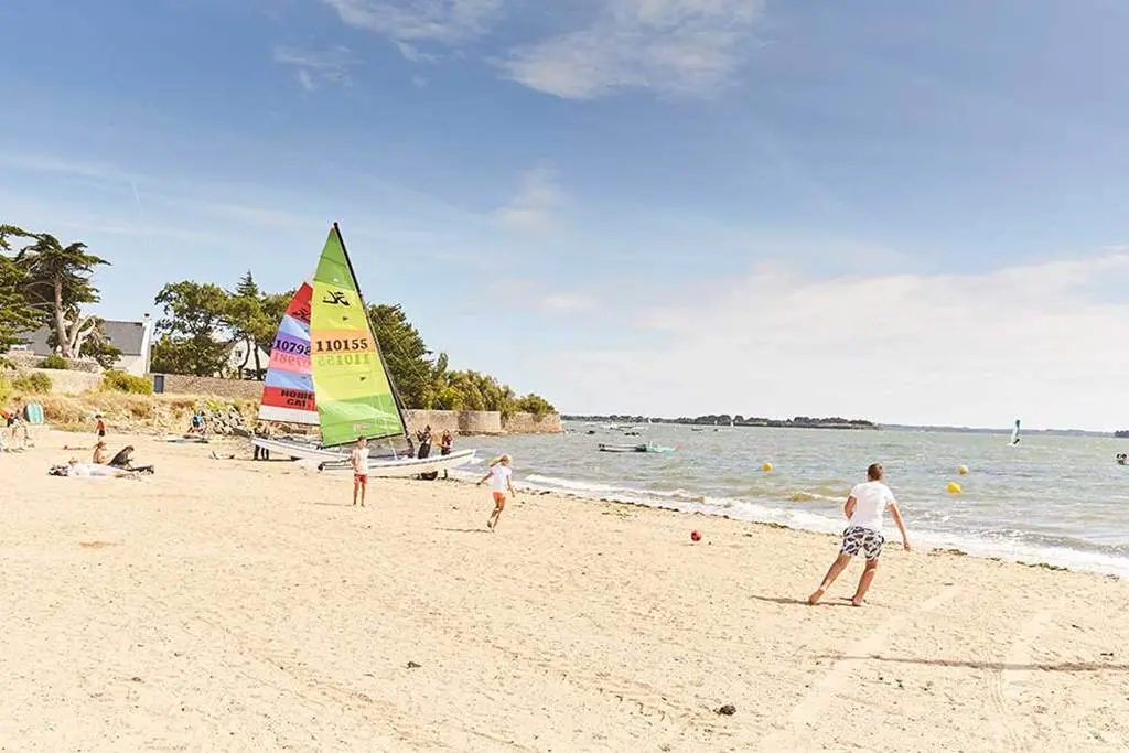 Plage Moustérian-Séné-Golfe-du-Morbihan-Bretagne sud
