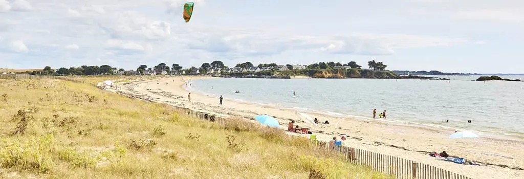 Plage de Bétahon Ambon Morbihan