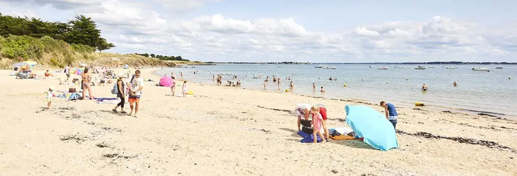 Plage de Cromenach Ambon Morbihan