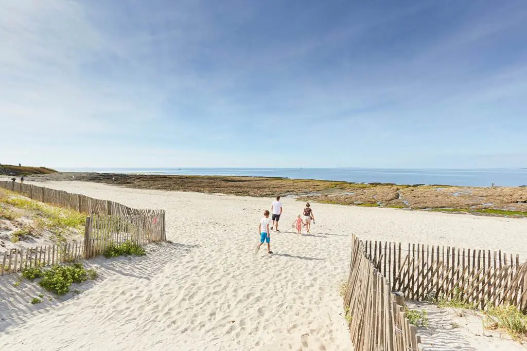 plage de Saint-Jacques à Sarzeau - Presqu'île de Rhuys - Golfe du Morbihan