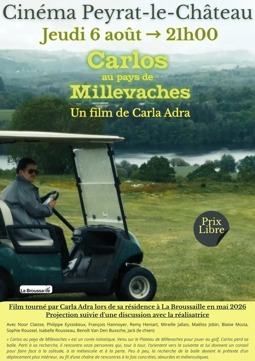 Carlos au pays de Millevaches - Jeudi 6 août 2026 - 1