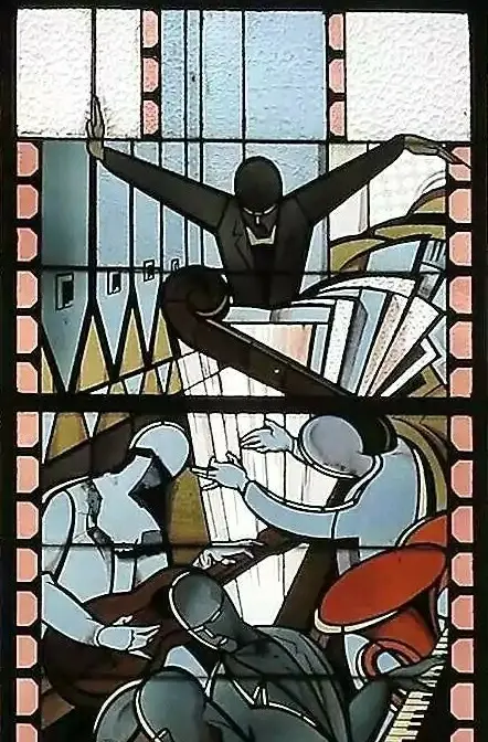 Vitrail Art-Déco