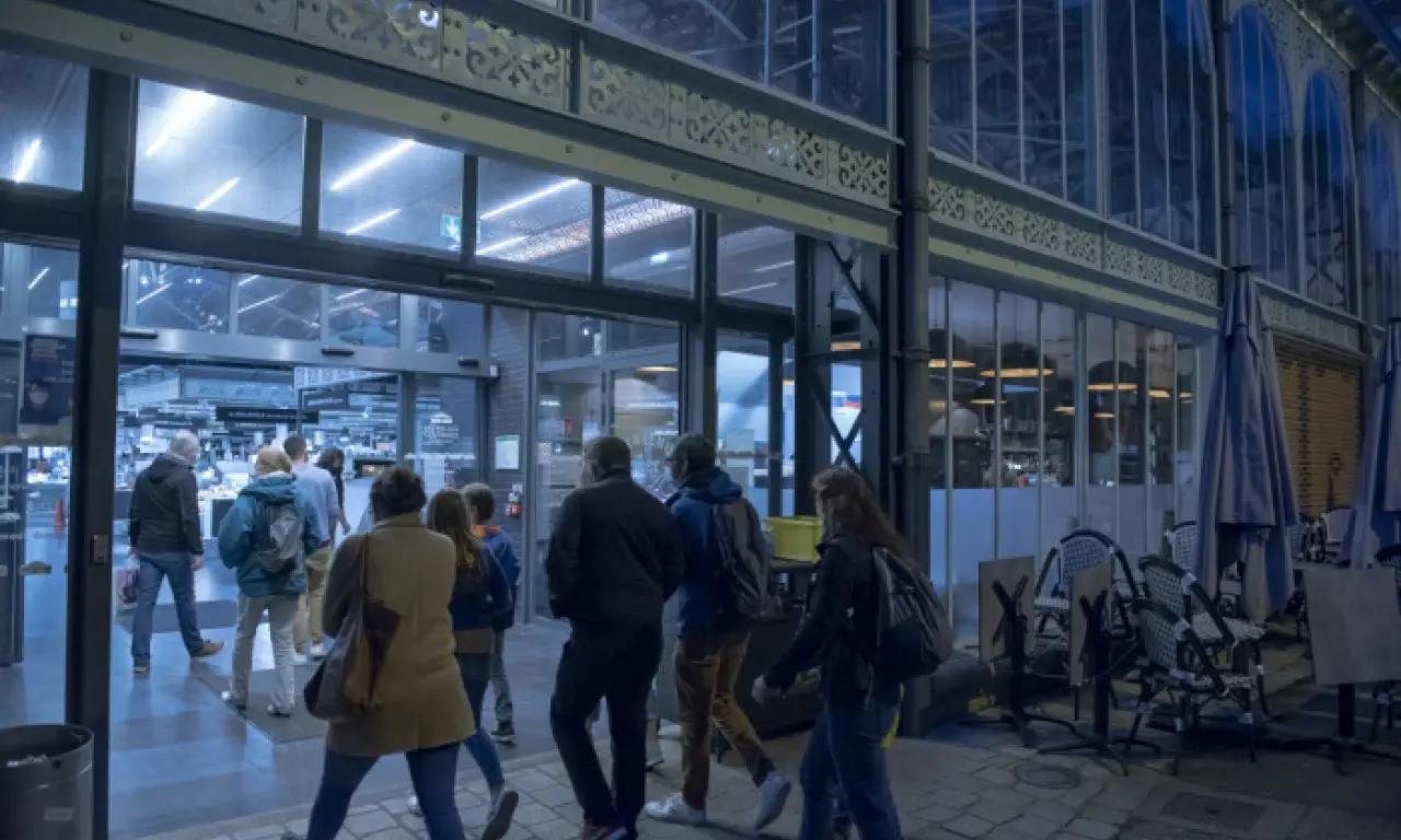 Visite : Au Réveil des Halles