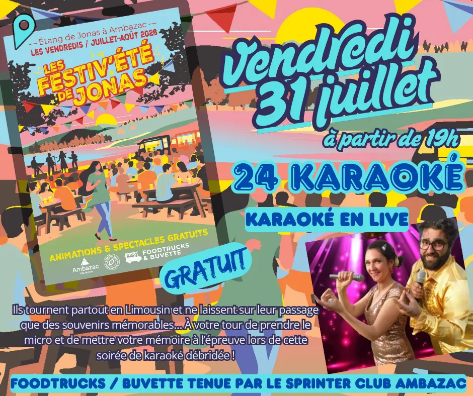 festriv été de jonas : 24 karaoké